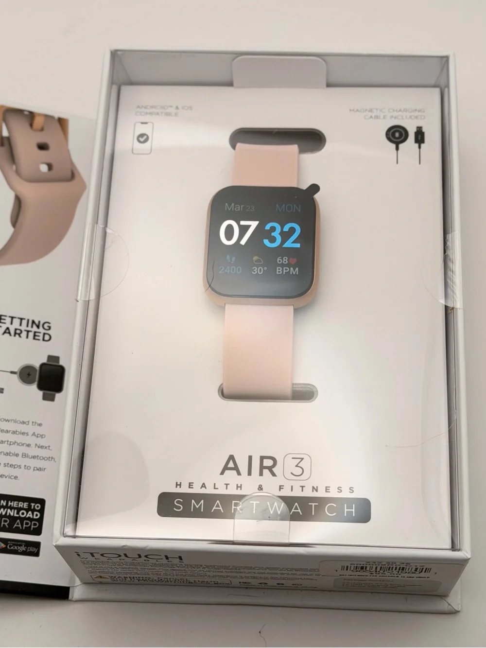 ITouch Air 3, Pink/Rose Gold, New, Fitness tracker